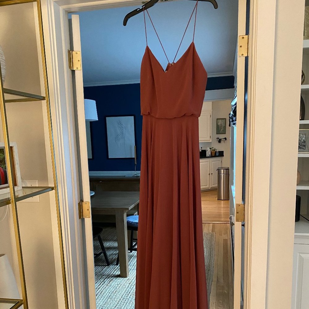 Inesse by Jenny Yoo Size 6 Cinnamon Rose